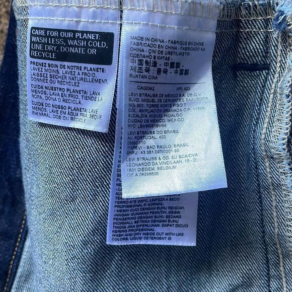 Levi’s Trucker Denim Jacket size Medium new. - Picture 5 of 11